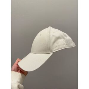 Rolex Canvas Ivory Baseball Cap